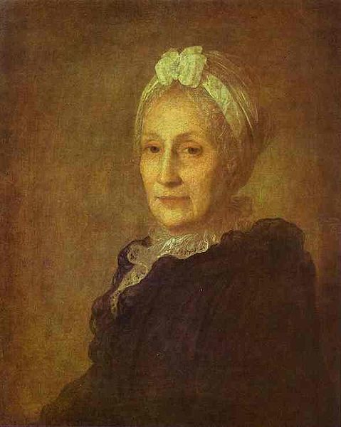 Portrait of Anna Yuryevna Kvashnina Samarina